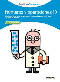 10. NUMEROS Y OPERACIONES CON SOLUCIONARIO