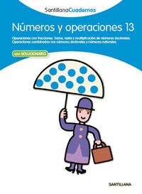 13. NUMEROS Y OPERACIONES CON SOLUCIONARIO
