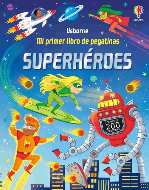 SUPERHÉROES. MI PRIMER LIBRO DE PEGATINAS