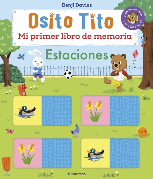 ESTACIONES. OSITO TITO. MI PRIMER LIBRO DE MEMORIA