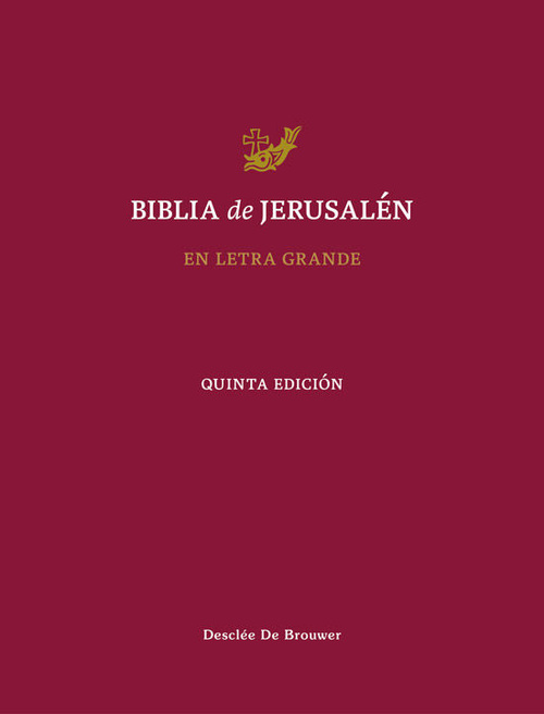 BIBLIA DE JERUSALEN. LETRA GRANDE (CON UÑERO)