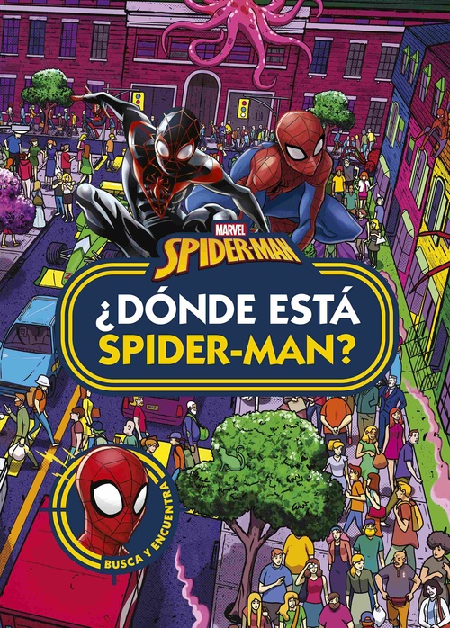 ¿DÓNDE ESTÁ SPIDER-MAN?. BUSCA Y ENCUENTRA