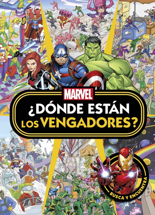 MARVEL.¿DÓNDE ESTÁN LOS VENGADORES?. BUSCA Y ENCUENTRA