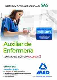 2. TEMARIO ESPECIFICO. AUXILIAR DE ENFERMERIA SAS