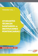 AYUDANTES TECNICOS SANITARIOS DE INSTITUCIONES PENITENCIARIAS. TEMARIO