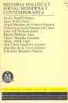 UD. (2 VOL.) HISTORIA POLITICA Y SOCIAL MODERNA Y CONTEMPORANEA