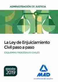 LA LEY DE ENJUICIAMIENTO CIVIL PASO A PASO. ESQUEMAS PROCESALES CIVILES. ADMINISTRACIÓN DE JUSTICIA