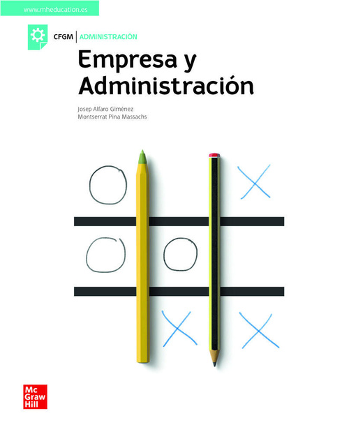 EMPRESA Y ADMINISTRACION. CFGM