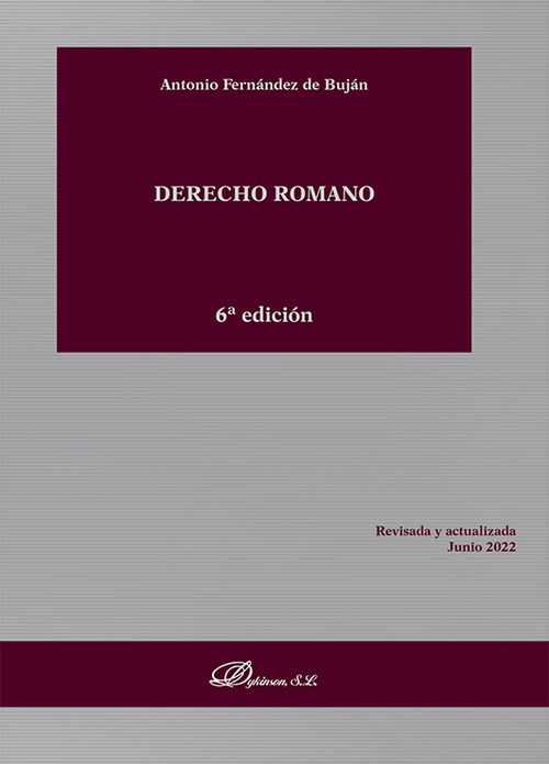 DERECHO ROMANO (6ºED