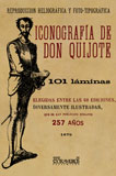 ICONOGRAFIA DE DON QUIJOTE. 101 LAMINAS