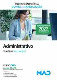ADMINISTRATIVO. PROMOCION INTERNA JUNTA ANDALUCIA. TEMARIO 1