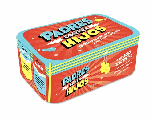 PADRES CONTRA HIJOS. ¡800 PREGUNTAS Y RETOS PARA DIVERTIRSE EN FAMILIA!