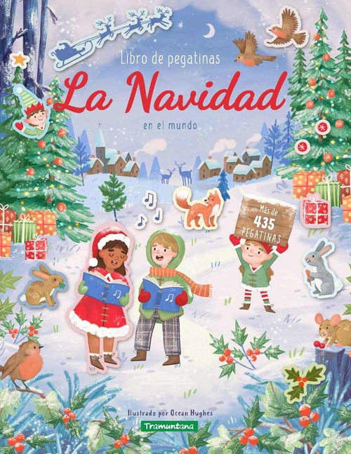 LA NAVIDAD EN EL MUNDO. LIBRO DE PEGATINAS