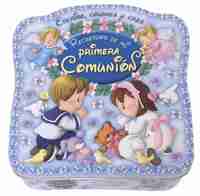 RECUERDOS MI PRIMERA COMUNION (CAJA METALICA AZUL)