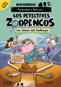 APRENDE A LEER CON... LOS DETECTIVES ZOOPENCOS LETRA LIGADA 2. LOS DIOSES DEL ZOEN LETRA LIGADA PARA