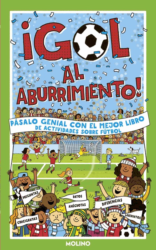 ¡GOL AL ABURRIMIENTO! PÁSALO GENIAL CON EL MEJOR LIBRO DE ACTIVIDADES SOBRE FÚTBOL