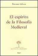 EL ESPÍRITU DE LA FILOSOFÍA MEDIEVAL