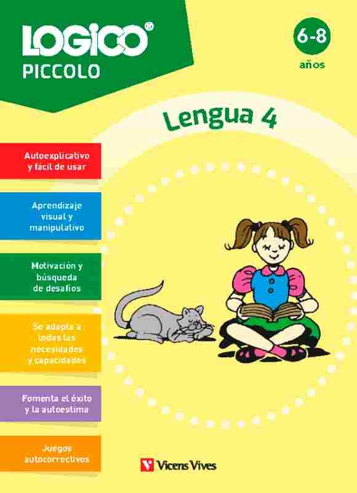 LOGICO PICCOLO. LENGUA 4 (6-8 AÑOS)
