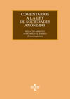 (PACK) 3 VOLS. COMENTARIOS A LA LEY DE SOCIEDADES ANONIMAS