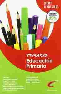 TEMARIO EDUCACION PRIMARIA CUERPO DE MAESTROS