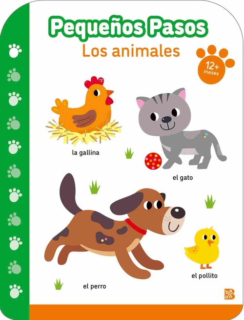 LOS ANIMALES. PEQUEÑOS PASOS. + 12 MESES