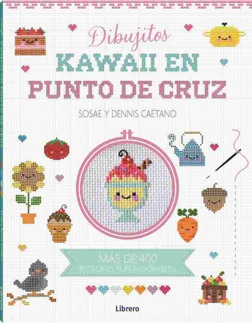 KAWAII DIBUJITOS EN PUNTO DE CRUZ.
