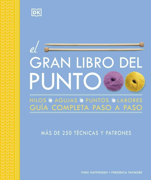 EL GRAN LIBRO DEL PUNTO. HILOS, AGUJAS, PUNTOS, LABORES. GUÍA COMPLETA PASO A PASO