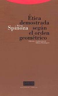 ÉTICA DEMOSTRADA SEGÚN EL ORDEN GEOMÉTRICO