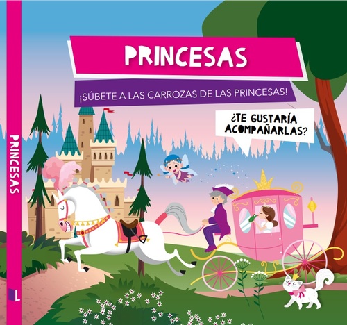 PRINCESAS. LIBRO + PUZLE CARRUAJE
