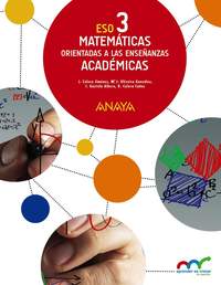 3º ESO. MATEMATICAS ORIENTADAS A LAS ENSEÑANZAS ACADEMICAS.