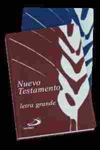 NUEVO TESTAMENTO. LETRA GRANDE PLASTICO