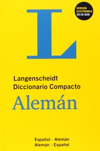 DICCIONARIO COMPACTO LANGENSCHEIDT ESPAÑOL/ALEMAN- ALEMÁN /ESPAÑOL+CD