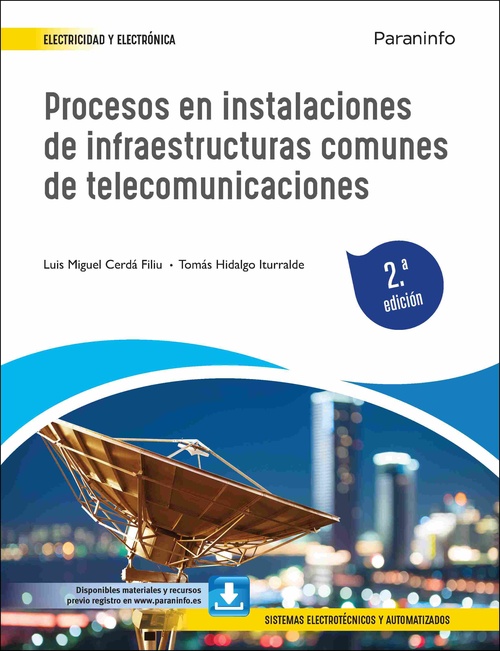 PROCESOS EN INSTALACIONES DE INFRAESTRUCTURAS COMUNES DE TELECOMUNICACIONES