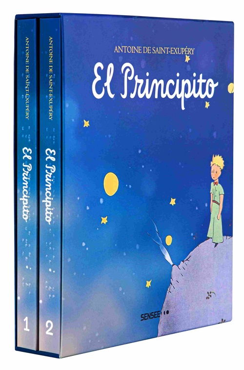 EL PRINCIPITO - EDICIÓN EN ESPAÑOL CON BRAILLE (2 TOMOS EN ESTUCHE)