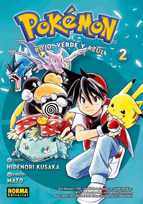 POKEMON 02. ROJO, VERDE Y AZUL 02