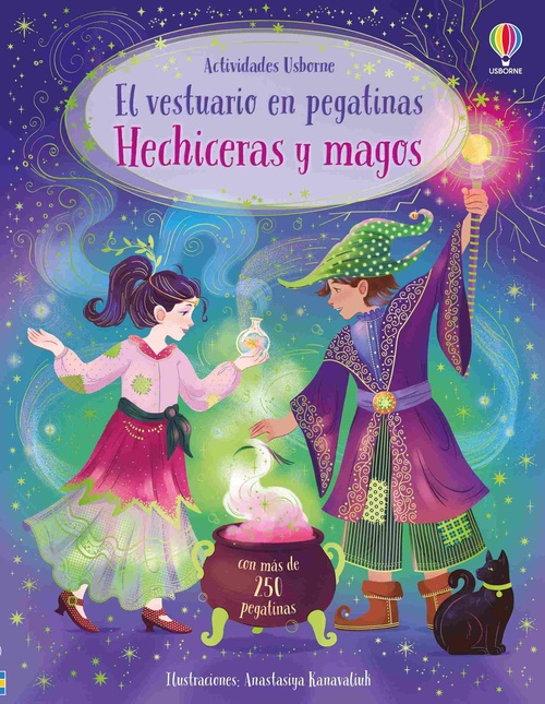 HECHICERAS Y MAGOS. EL VESTUARIO EN PEGATINAS
