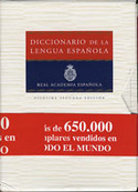 (2 VOLS.) DICCIONARIO DE LA LENGUA ESPAÑOLA. REAL ACADEMIA