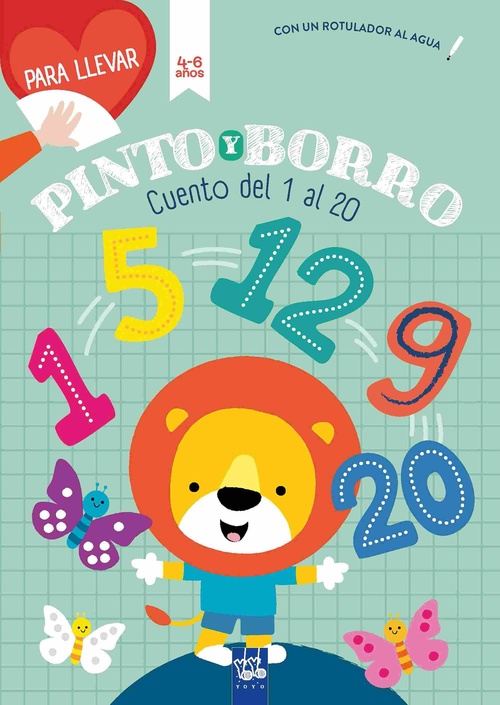 CUENTO DEL 1 AL 20. PINTO Y BORRO. 4 - 6 AÑOS.