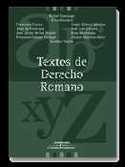 (2ª) TEXTOS DE DERECHO ROMANO