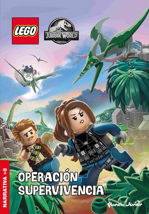 OPERACIÓN: SUPERVIVENCIA. LEGO JURASSIC WORLD.