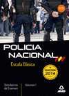 1. SIMULACROS DE EXÁMEN POLICÍA NACIONAL ESCALA BÁSICA 