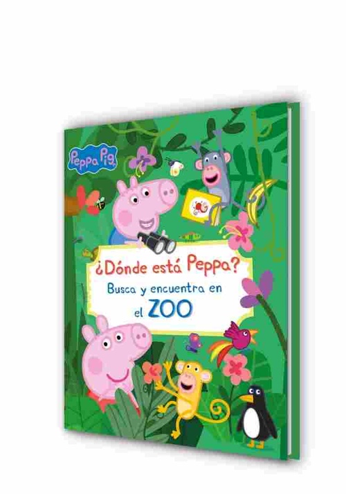 ¿DÓNDE ESTÁ PEPPA?. BUSCA Y ENCUENTRA EN EL ZOO
