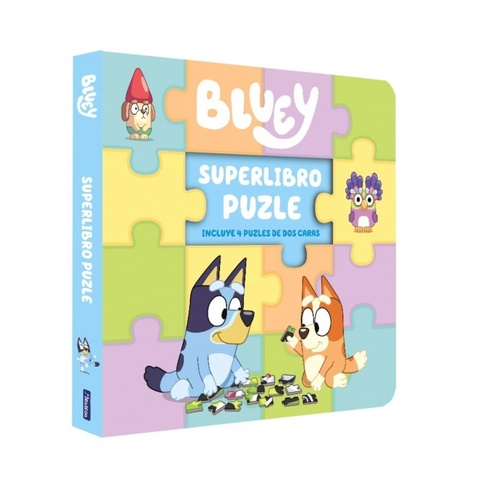 BLUEY. SUPERLIBRO PUZLE