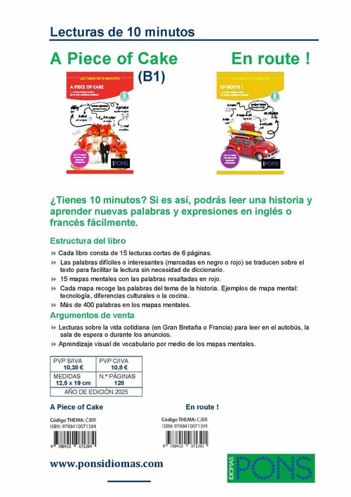 LECTURAS DE 10 MINUTOS. EN ROUTE!. ...Y OTROS RELATOS CORTOS DE LA VIDA COTIDIANA FRANCESA