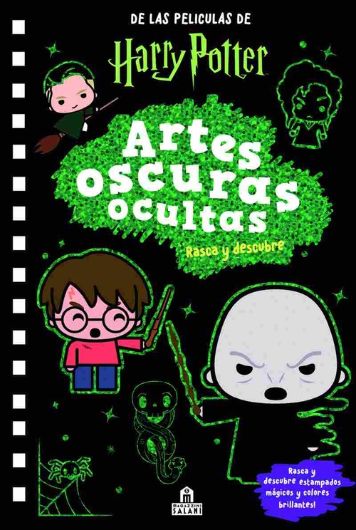 ARTES OSCURAS OCULTAS. HARRY POTTTER. RASCA Y DESCUBRE