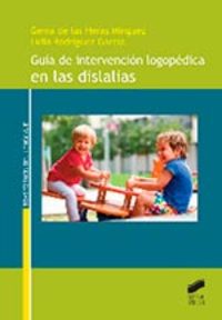 GUIA INTERVENCION LOGOPEDICA EN LAS DISLALIAS
