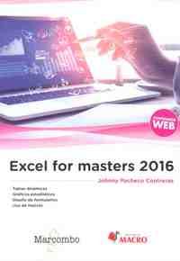 EXCEL FOR MASTERS 2016