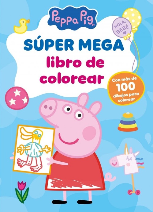 PEPPA PIG. SÚPER MEGA LIBRO DE COLOREAR