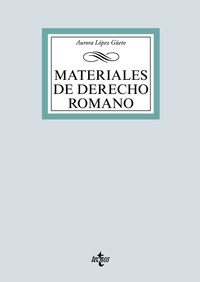 MATERIALES DE DERECHO ROMANO.