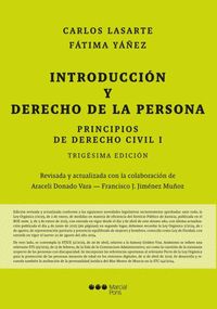 PRINCIPIOS DERECHO CIVIL TOMO I. INTRODUCCIÓN Y DERECHO DE PERSONA (30º ED)